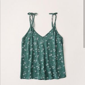 NEW Abercrombie Tie-strap cami